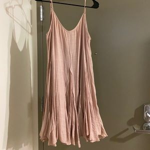 Tan summer dress